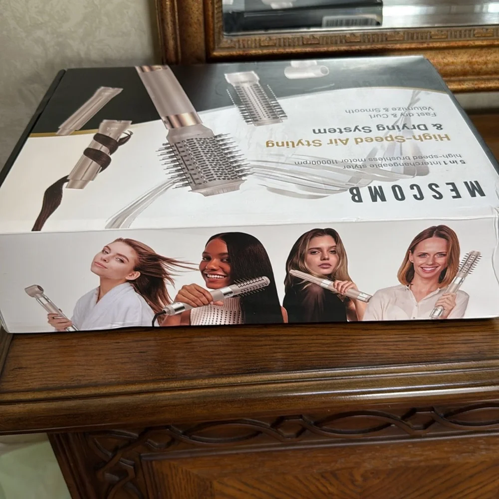 Mescomb High-Speed Air Styling & Drying System-Fast dry & curl volumize & smooth